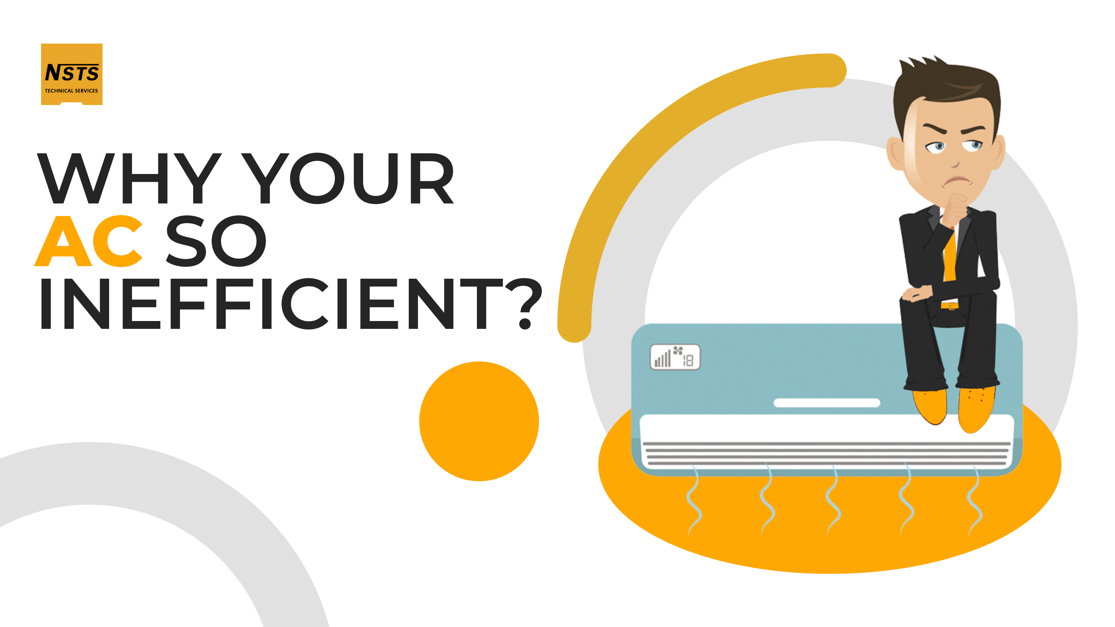 Find out the reasons why is your AC inefficient?