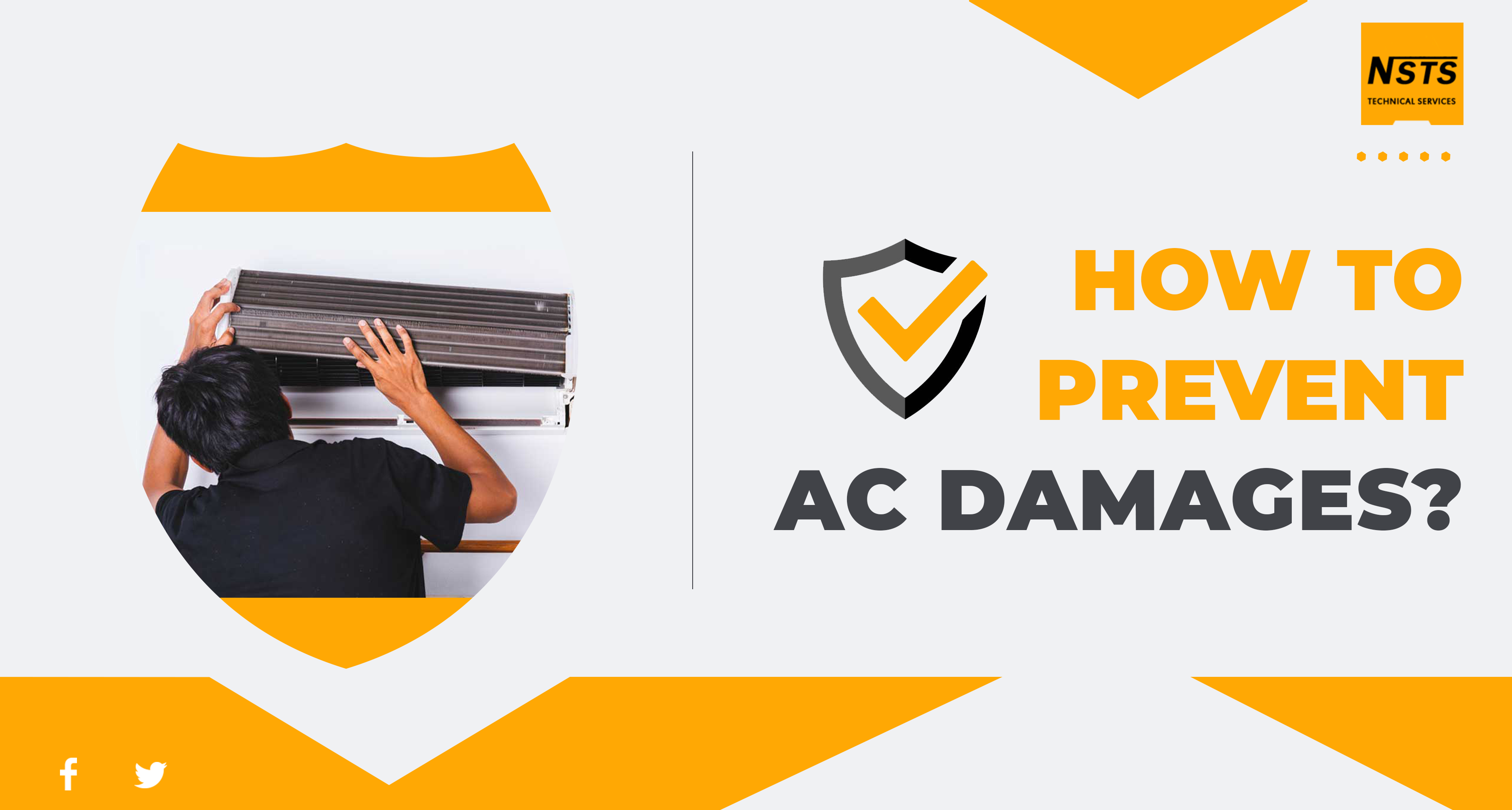 How to prevent AC damages?