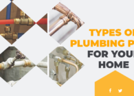Different types of plumbing pipes for your home