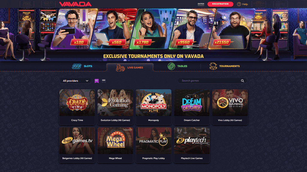 Бонусы и специальные предложения онлайн-казино VAVADA Бонусы и специальные предложения онлайн-казино VAVADA